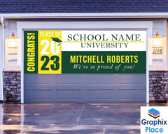 Class of 2023 Banner Graduation | Personalized 2023 Graduation Banner | Congrats Graduation Banner | Outdoor Banner for Graduation GraphixPlace