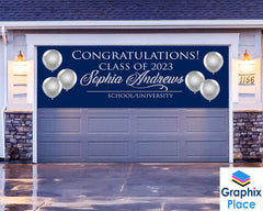 Class of 2023 Custom Graduation Banner, Personalize Graduation Banner, Graduation Decoration 2023 , Congratulations 2023 GraphixPlace