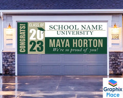 Class of 2023 Graduation Banner | Personalized Banner | University Graduation Banner | College Grad Banner | Senior High School Graduation GraphixPlace