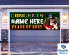 Image of Class of 2023 Graduation Banner | Personalized Photo Banner | University Graduation Banner | Graduation Party Backdrop | Car Grad Banner GraphixPlace