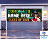 Image of Class of 2023 Graduation Banner | Personalized Photo Banner | University Graduation Banner | Graduation Party Backdrop | Car Grad Banner GraphixPlace