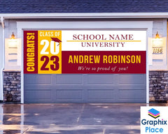 Class of 2023 Graduation Banners | Personalized Sign | College Graduation Banner | University Graduation Banner |  Outdoor Vinyl Sign GraphixPlace