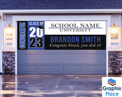 Congrats 2023 Graduation Banner | Personalize Graduation Banner | Graduation Class of 2023 | Congrats Grad Banner | Graduation Backdrop GraphixPlace