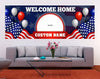 Image of Military welcome home banner Custom Banner Welcome Home Military Banner Military Homecoming Sign Welcome Home Vinyl Sign Homecoming Banner Military Banner GraphixPlace