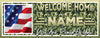 Image of Welcome Home Military Banner Custom Banner  Homecoming Banner Military Homecoming Sign Welcome Home Daddy Banner Welcome Home Sign GraphixPlace