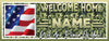 Image of Welcome Home Military Banner | Personalize with Name | Welcome Home U.S. Army Navy | Memorial Day Banner | Patriotic Vinyl Banner GraphixPlace