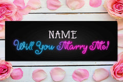 Will You Marry Me Personalized Banner Marry me Sign, Engagement Banner Marry me Ideas, Custom Vinyl Banner, Marry Me Signs, Multiple Sizes GraphixPlace