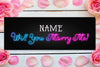 Image of Will You Marry Me Personalized Banner Marry me Sign, Engagement Banner Marry me Ideas, Custom Vinyl Banner, Marry Me Signs, Multiple Sizes GraphixPlace