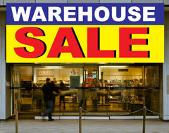 Warehouse Outdoor Sale Banner Advertising Deals Sales Item GraphixPlace