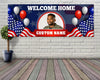 Image of Welcome Home Military Banner | Personalized Banner | Military Homecoming Sign | Welcome Home Vinyl Sign | Homecoming Banner Military Banner GraphixPlace