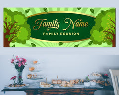 Family Reunion Banner | Personalized Family Name Banner  | Family Reunion Signs Party Decor | Family Reunion Photo Backdrop  Event Banner GraphixPlace