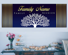 Personalized Family Name Banner |  | Family Reunion Photo Backdrop Event Banner | Family Reunion Signs Party Decor | Family Reunion Banner GraphixPlace