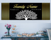 Image of Family Reunion Banner  | Personalized Family Name Banner | Family Reunion Photo Backdrop Event Banner | Family Reunion Signs Party Decor GraphixPlace