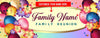 Image of Personalized Family Name Banner | Family Reunion Signs Party Decor  | Family Reunion Banner | Family Reunion Photo Backdrop Event Banner GraphixPlace