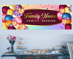 Family Reunion Banner | Personalized Family Name Banner | | Family Reunion Photo Backdrop Event Banner | Family Reunion Signs Party Decor GraphixPlace